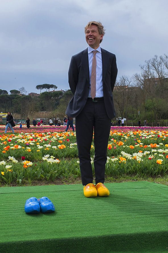 Ambasciatore olandese a tulipark roma
