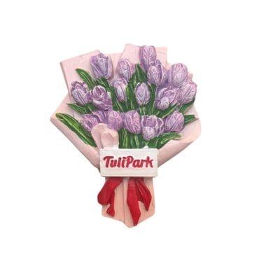 Bouquet tulipani purple