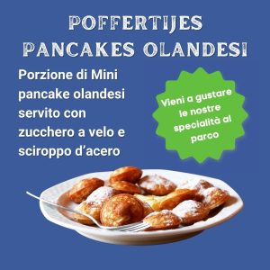 Poffertjes +caffè (pancake olandesi) RM